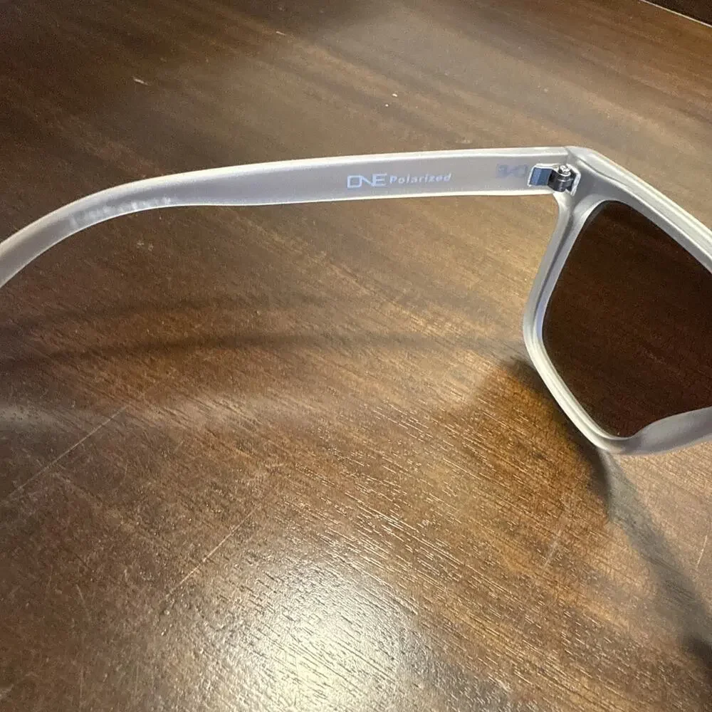 Optic Nerve ONE Mojo Filter Sunglasses Clear Polarized Blue Mirror